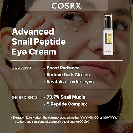 COSRX Advanced Snail Peptide Eye Cream 25ml