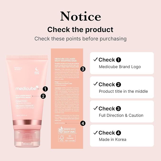 MEDICUBE Night Wrapping Mask 75ml
