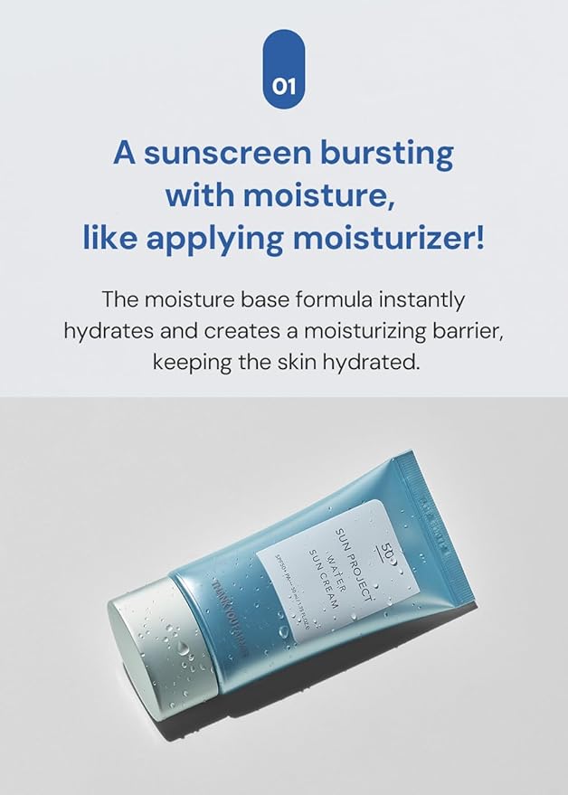 THANKYOU FARMER Sun Project Water Sun Cream SPF50+ PA+++ 50ml