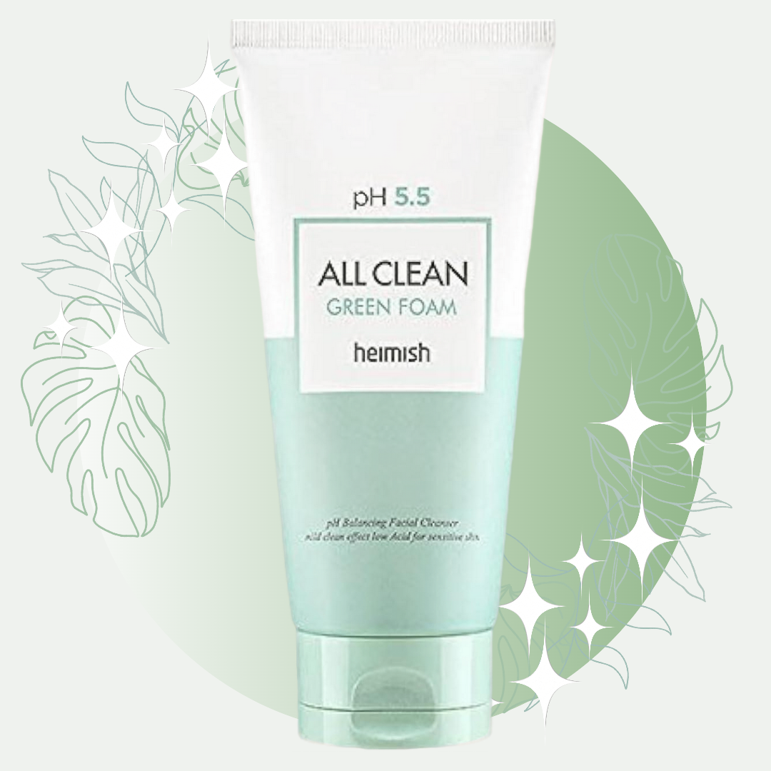 HEIMISH pH 5.5 All Clean Green Foam 150ml