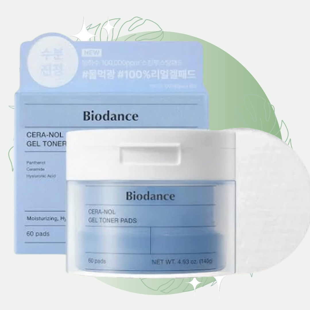 BIODANCE Cera-nol Gel Toner Pads 60Pads 140g