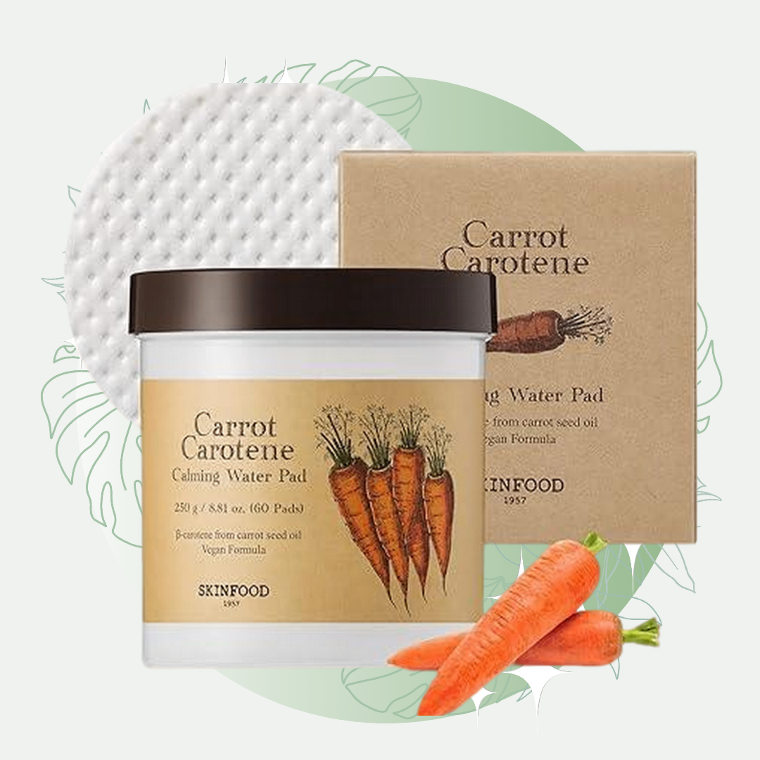 SKINFOOD Carrot Carotene Calming Water Pad 250g