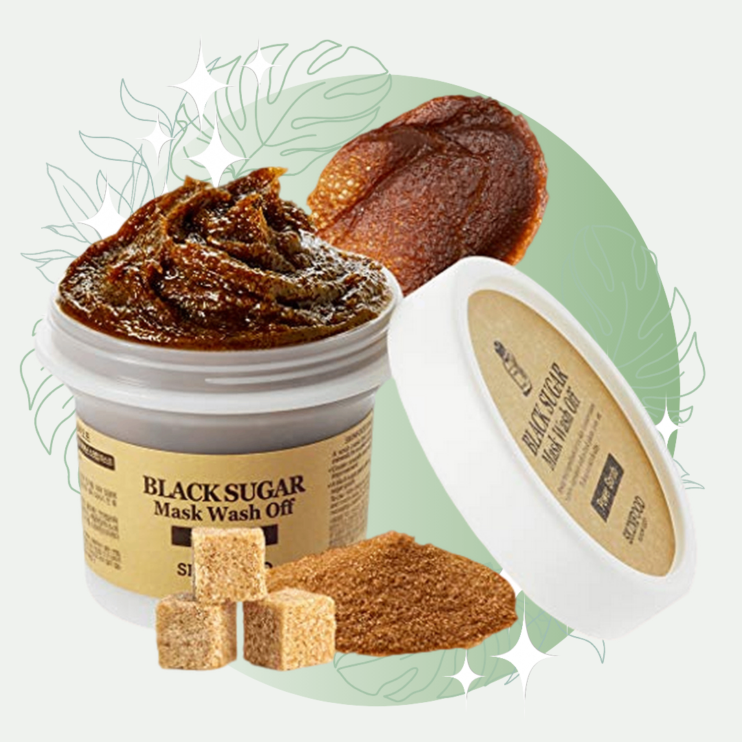SKINFOOD Black Sugar Exfoliating Scrub Mask Wash Off 100g