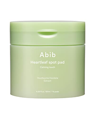 Abib Heartleaf Spot pad Calming touch 75 pads