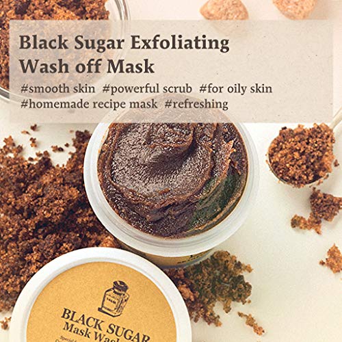 SKINFOOD Black Sugar Exfoliating Scrub Mask Wash Off 100g