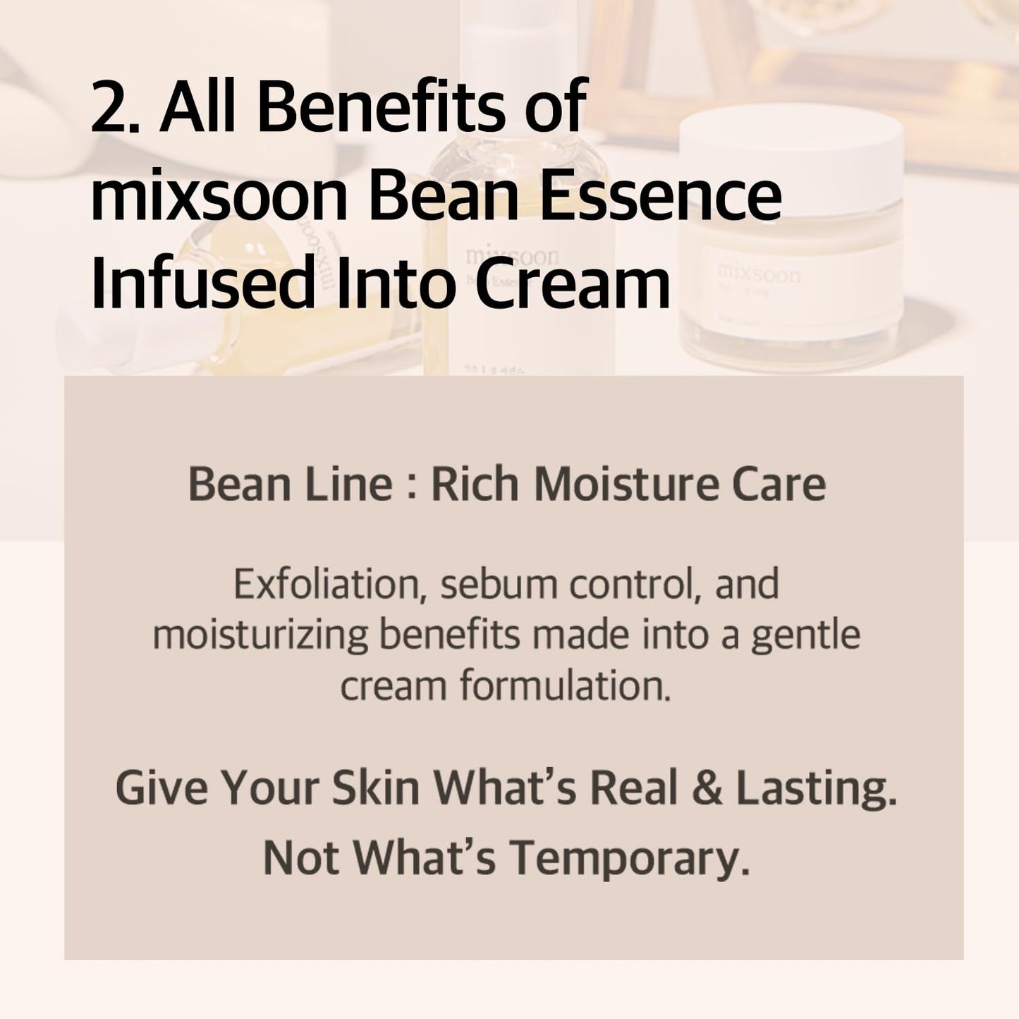 mixsoon Bean Cream 50ml